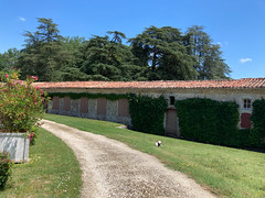 Adele's Childhood Home Front Garden: Chateau de Trenquelleon, Feugarolles