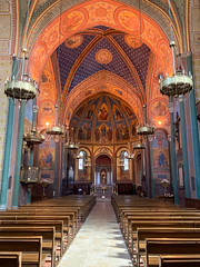 Agen Cathedral Interior, Agen