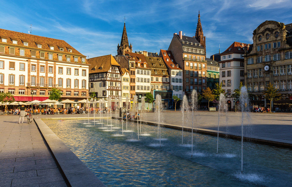 Place Kleber à Strasbourg - Alsace, France