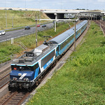 TCS 102001 with dinnertrain at Badhoevedorp, July 9, 2022