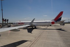 Air France Hop E-190(STD), F-HBLD, MSN 113 (09/2007), as AF 1036 Paris (CDG) - Ljubljana (LJU), Flight Time: 1:23
