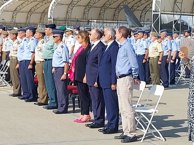 Toma de posesión del Jefe del Ala 15 de la Base Aérea de Zaragoza