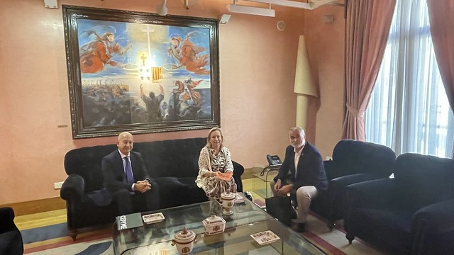 Reunión con Maria Jesús Lorente, presidenta de CEPYME Aragón