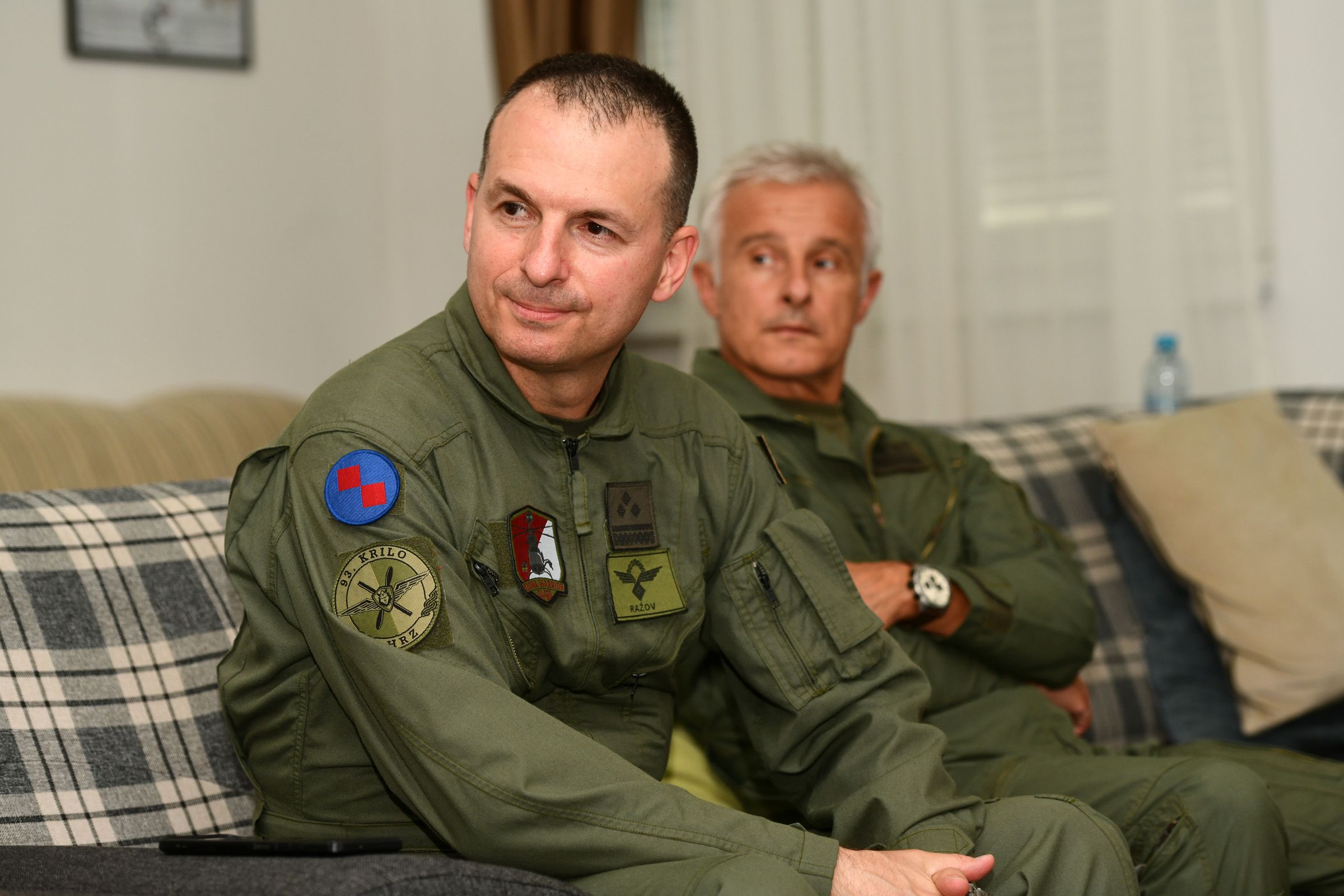 Ministar Banožić u radnom posjetu 855. protupožarnoj eskadril