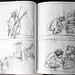 2012.02-2017.03[24] Shanghai Sanlintang Studio Three sketchbooks of canvas sketches 上海三林塘工作室 布画草稿速写簿三本-346