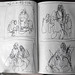2012.02-2017.03[24] Shanghai Sanlintang Studio Three sketchbooks of canvas sketches 上海三林塘工作室 布画草稿速写簿三本-344