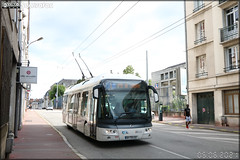Irisbus Cristalis ETB 12 (Electric Trolley Bus) – STCL (Société de Transports en Commun de Limoges Métropole) / TCL (Transports en Commun de Limoges) n°103 - Photo of Couzeix