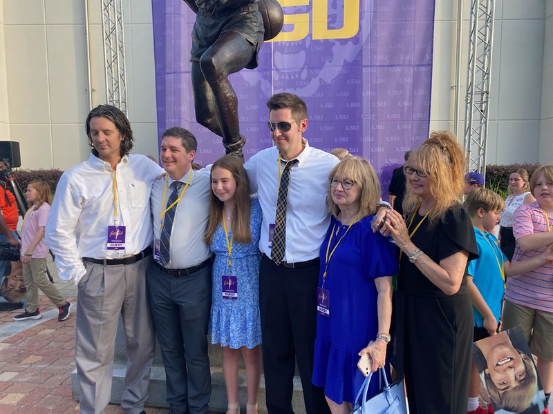 Maravich statue unveiling at LSU by Jonathan Mailhes (6)