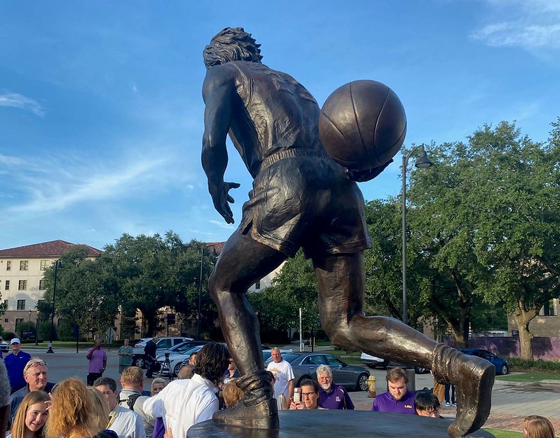 Maravich statue unveiling at LSU by Jonathan Mailhes (9)