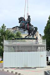 Repose de la statue de Napoléon