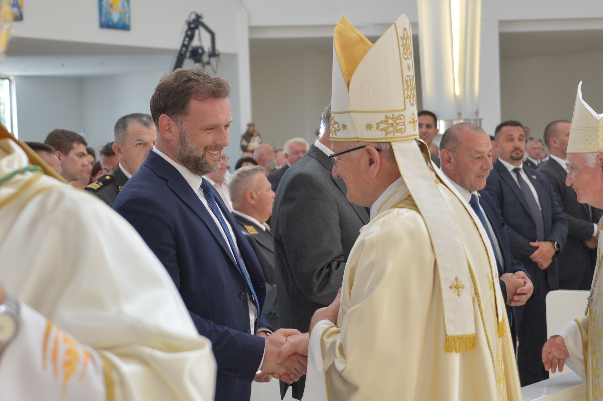 Sveta misa u crkvi Gospe velikoga hrvatskog krsnog zavjeta