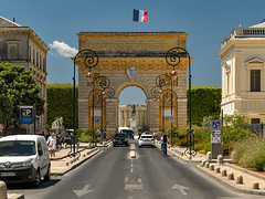 Montpellier: Porte du Peyrou - Photo of Montpellier