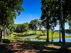 Pedestrian Bridge from Hole #12 at Robert Trent Jones Golf Club on Lake Manassas - Gainesville VA