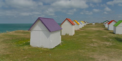 Colored Houses - Photo of Geffosses