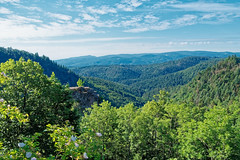 Vosges from the Nideck castle ruins - Photo of Cosswiller