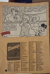 Vintage Shoney's coloring book (which pre-dates the existence of the Southaven Shoney's location)