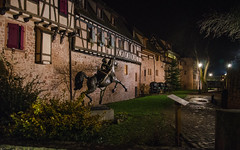Les remparts du XVIe siècle coiffés de colombages - Photo of Bennwihr