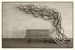 Curly Bench - Photo of Courbouzon