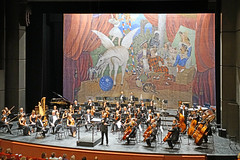 Le rideau de Picasso pour Parade à l'Opéra de Massy