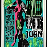 19931112 Seaweed Glorium Juan Emo’s Poster by artist Lindsey Kuhn. 1993