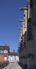 Gargoyles on the church Saint-Nicolas of Beaumont - Photo of Épreville-près-le-Neubourg