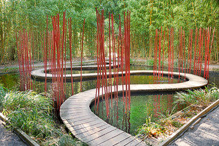 "Carré et Rond", le jardin de Yu Kongjian (Domaine de Chaumont-sur-Loire)