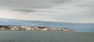 The white cliffs of Dover. UK. 09/2022.