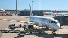 F-HZUE - Airbus A220-300 - Air Franceat gate  LYS 180922 - Photo of Tignieu-Jameyzieu