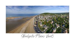 Kite Aerial panorama of Houlgate
