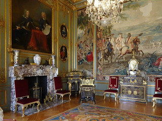One of the State Rooms in the wonderful Blenheim Palace!