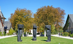 Sculptures de Jaume Plensa (Domaine de Chaumont-sur-Loire) - Photo of Chambon-sur-Cisse