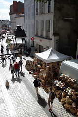 Market in La Rochelle from Hôtel de Paris - Photo of Villedoux