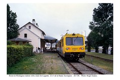 Riom-ès-Montagnes. Train for Lugarde. 28.7.06