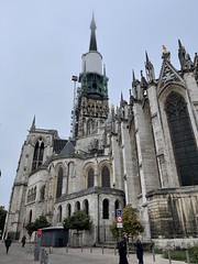 Where the French and English burned Joan of Arc to death in front of a church! Rouen