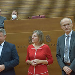 5-10-2022 Delegació del parlament del land alemany de Renània-Palatinat, acompanyada pel cònsol d'Alemanya a València.