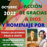 6.10.22 Eucaristía y Homenafe a gitanos cristianos (Alcalá de H.) Refugiado - Vaticano