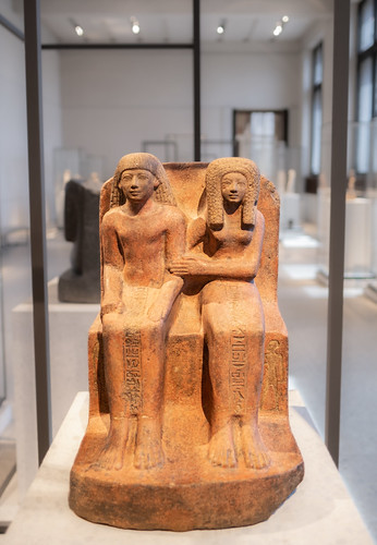Amenofis y su esposa Ta-net-wadj, Neues Museum