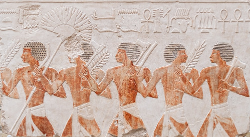 Pintura mural egipcia, Neues Museum (Berlín)