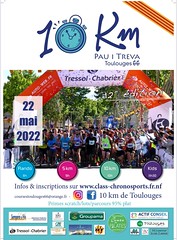 5em competition 2022, 10 km de Toulouges, 22 mai 2022, 113em sur 371 classés - Photo of Bompas