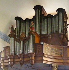 Eecke .- Orgue et tribune d-orgue de l-église Saint-Wulmar - Photo of Oxelaëre