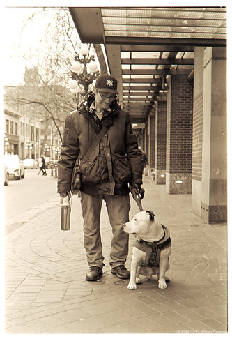 A Man and his Dog
