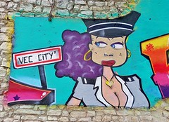 Graffiti La Rochelle, La Pallice - Photo of Marsilly