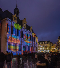 L-hôtel de ville en couleur - Photo of Troyes