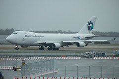 OO-ACF Challenge Airlines Boeing 747-4EVERF OO-ACF 221023 JFK