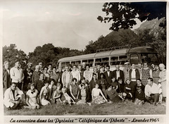 En excursion dans les Pyrénées «Téléférique du Pibeste» - Lourdes 1965