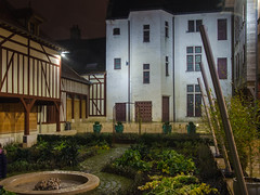 Le jardin de l-Hôtel Juvénal des Ursins - Droite - Photo of Troyes