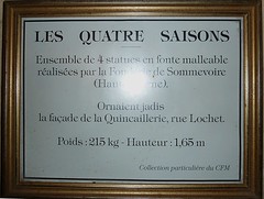 Les quatre saisons des fonderies Sommevoire (Notice) - Photo of Sainghin-en-Mélantois