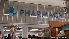 And here's that over the counter, main pharmacy sign we caught just a glimpse of several photo batches ago