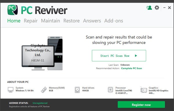 ReviverSoft PC Reviver 3.18.0.20 多國語言免安裝