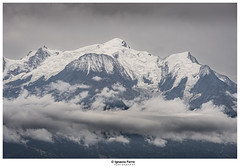 Mont Blanc: Snow & clouds - Photo of Megève